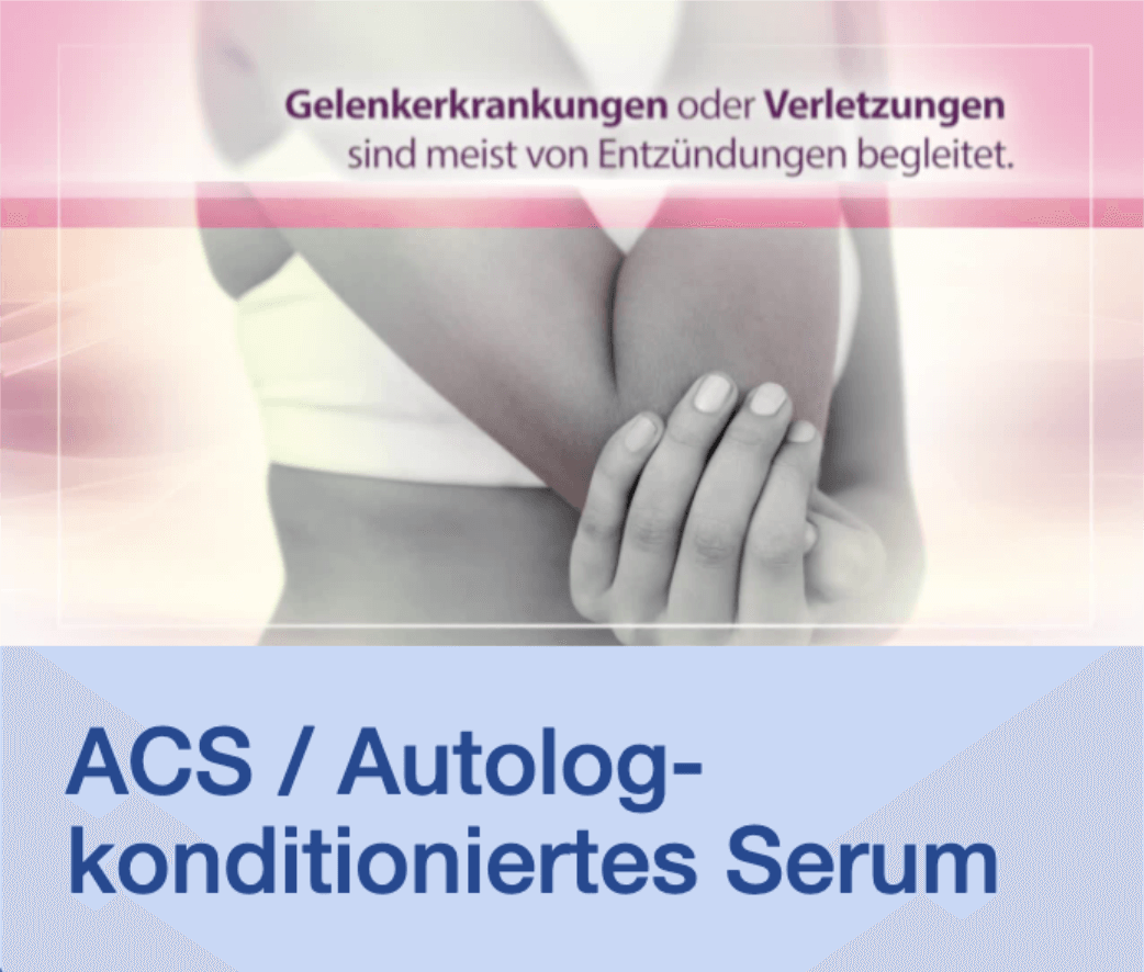 Video ACS - Autolog-konditioniertes Serum